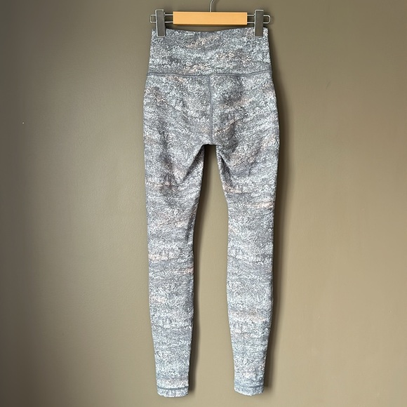 LULULEMON Wunder Under High Rise Tight Full On Luxtreme Frozen Vista - Picture 6 of 8